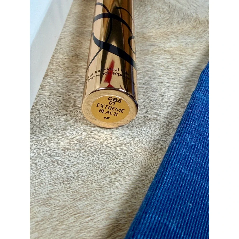 New Estee Lauder Sumptuous Extreme Mascara 01 Extreme Black Gold Tube CB5